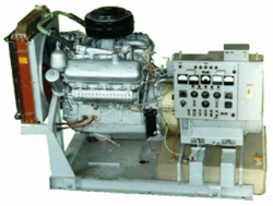 Стационарный агрегат на раме АД50С-Т400-Р